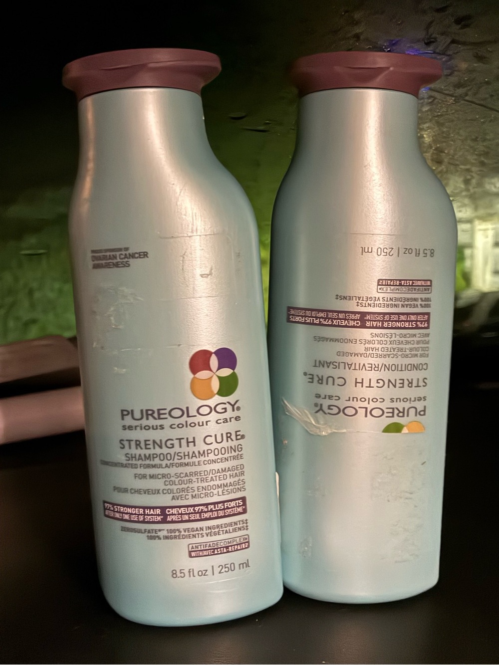 Pureology Strength Cure Shampoo 8.5 oz Repair Color-Treated Damaged Hair NEW